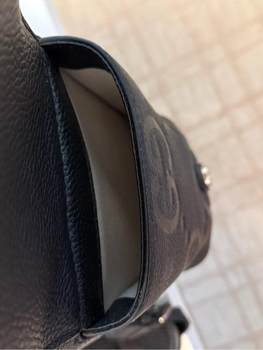 Gucci Jumbo GG Leather Travel Backpack